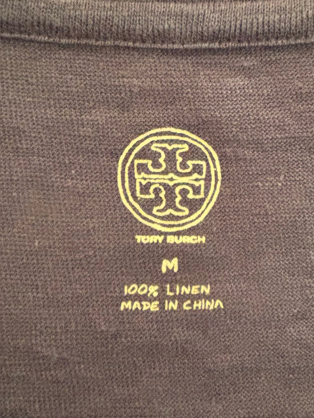 Tory Burch Mixed Media Top - Picture 2 of 2